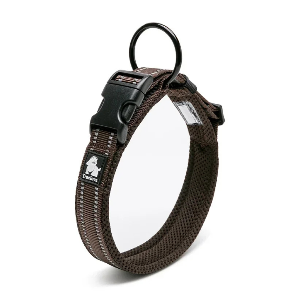 Truelove Reflective Mesh Padded Pet Dog Collar