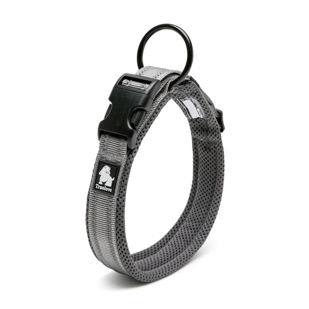 Truelove Reflective Mesh Padded Pet Dog Collar