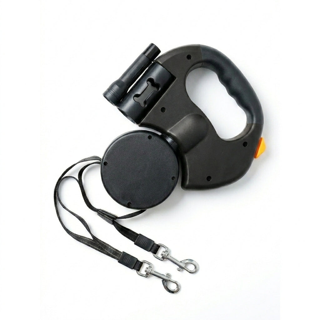 Retractable Dual Dog Leash