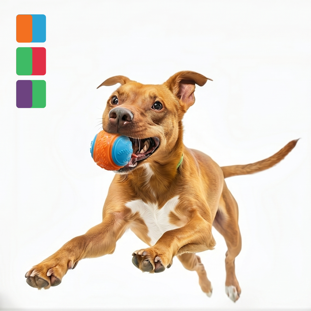 Interactive Squeaky Dog Ball