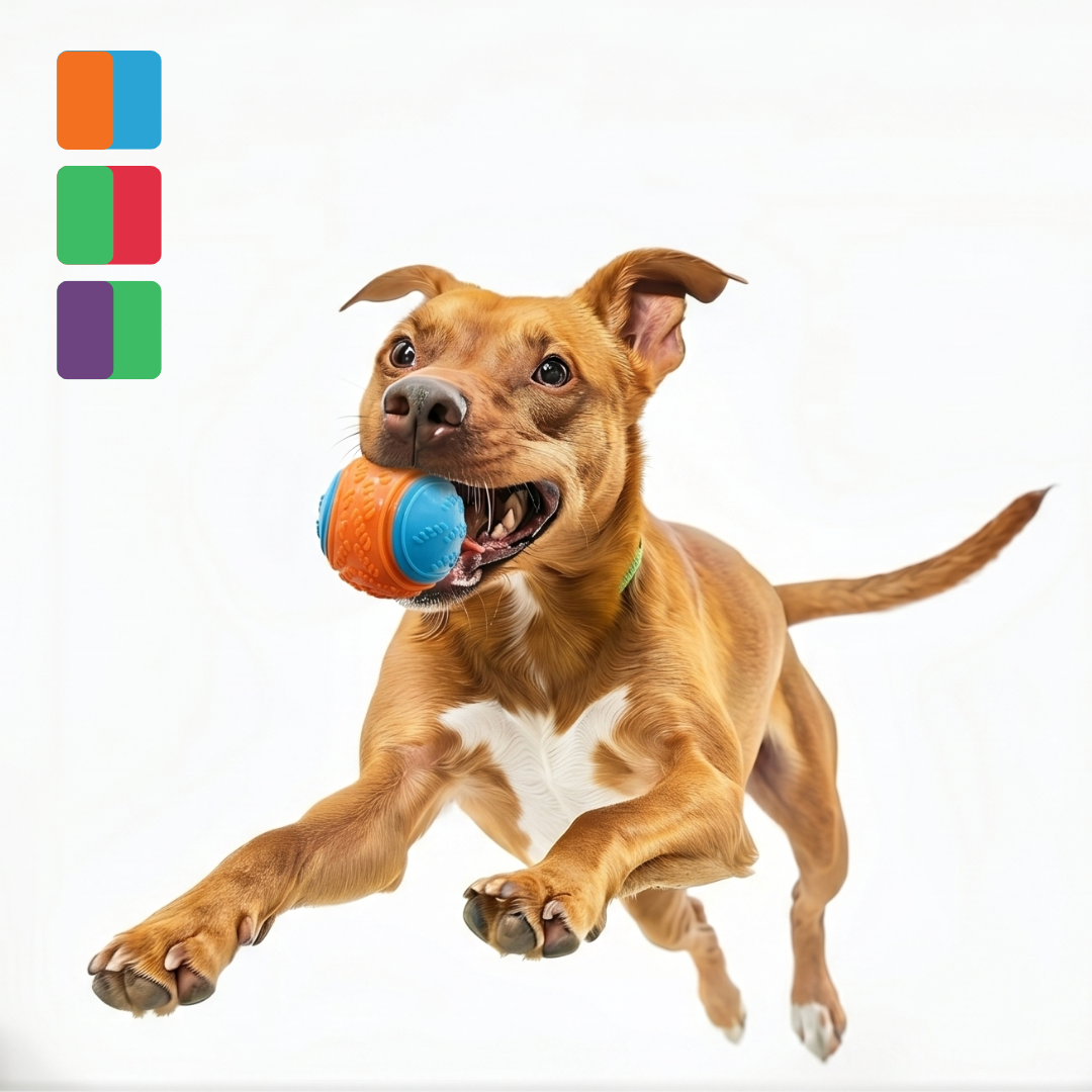 Interactive Squeaky Dog Ball