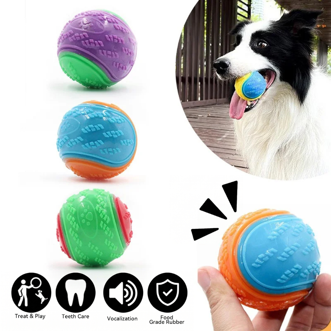 Interactive Squeaky Dog Ball