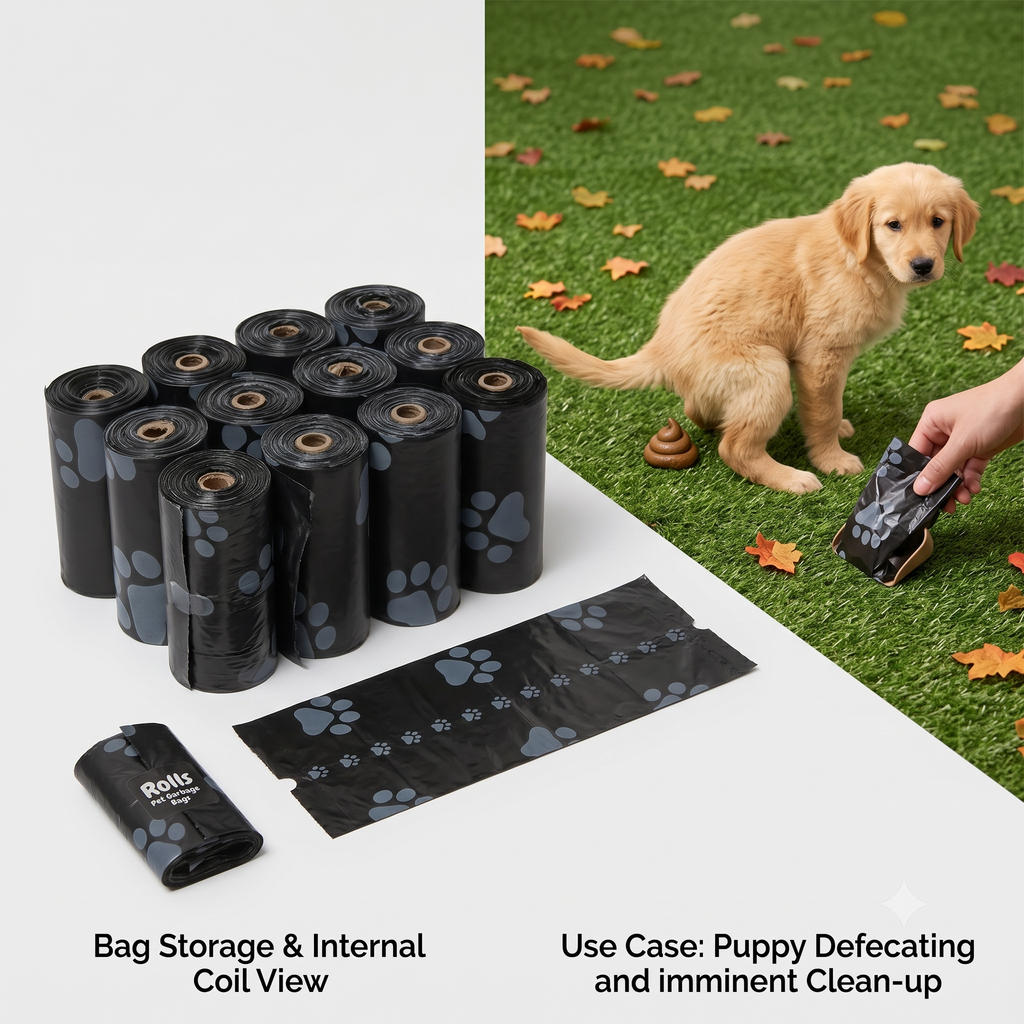 Rolls Pet Garbage Bag