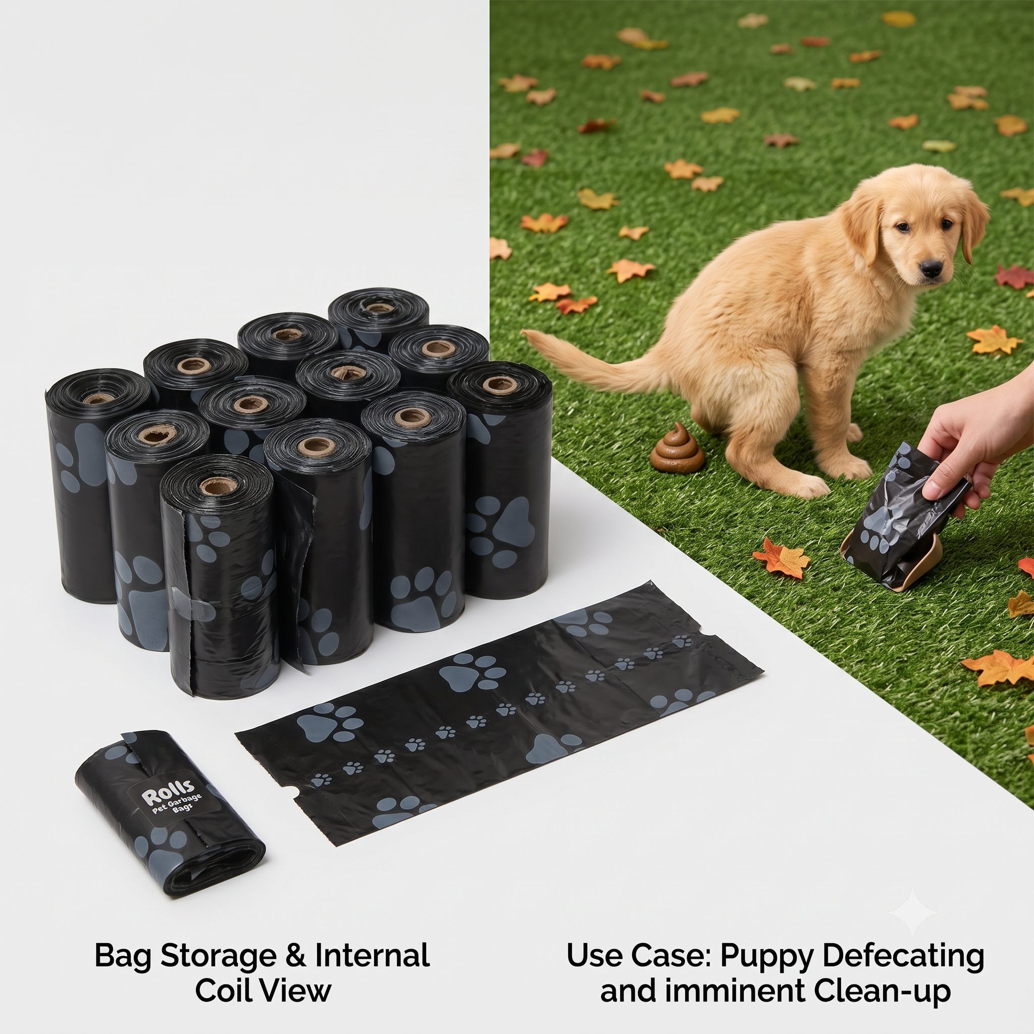 Rolls Pet Garbage Bag