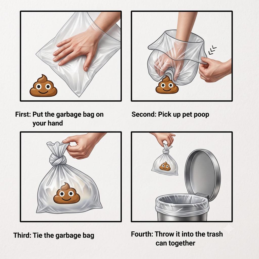 Rolls Pet Garbage Bag