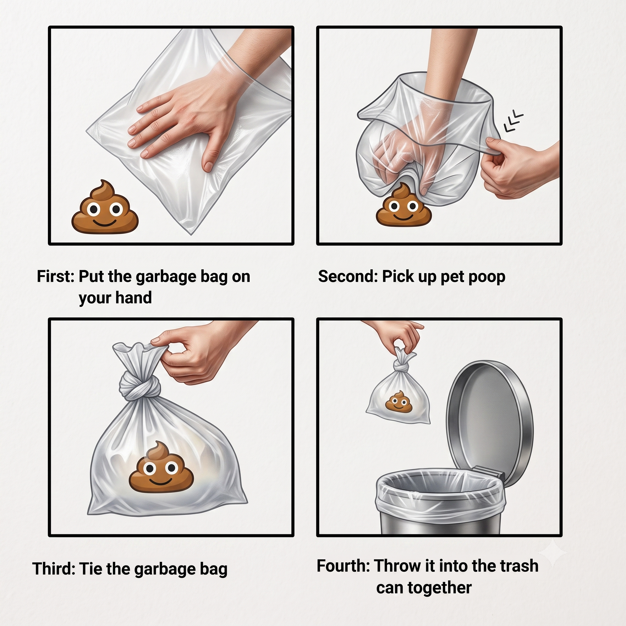Rolls Pet Garbage Bag