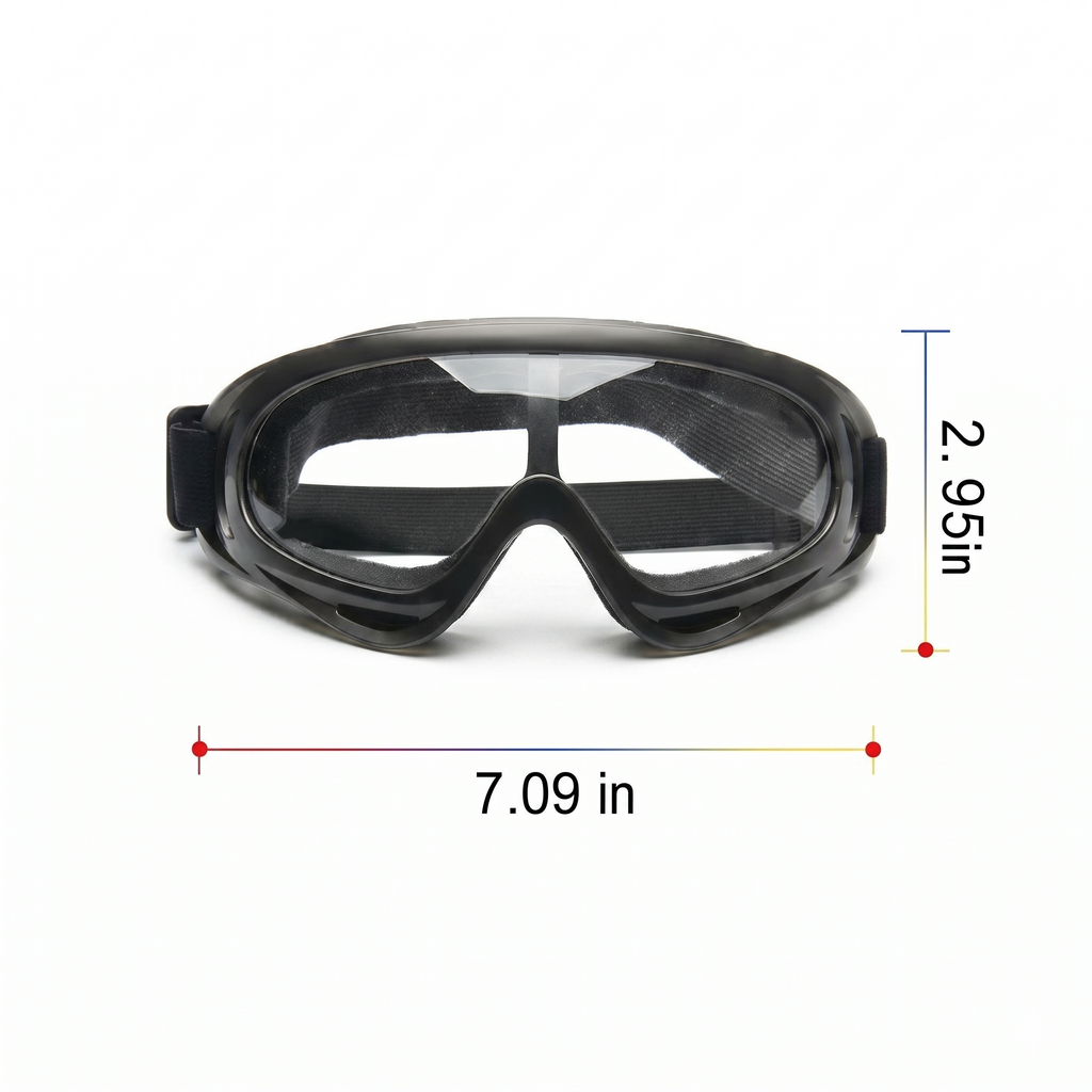 Pet Dog Goggles UV Sunglasses Windproof Snowproof Eye Protection Glasses