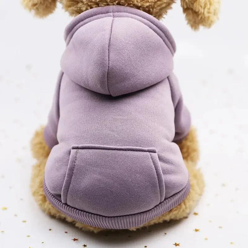 Warm Hooded Pet Sweater