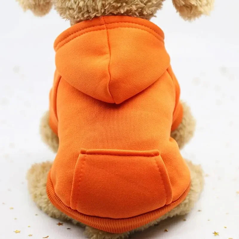 Warm Hooded Pet Sweater