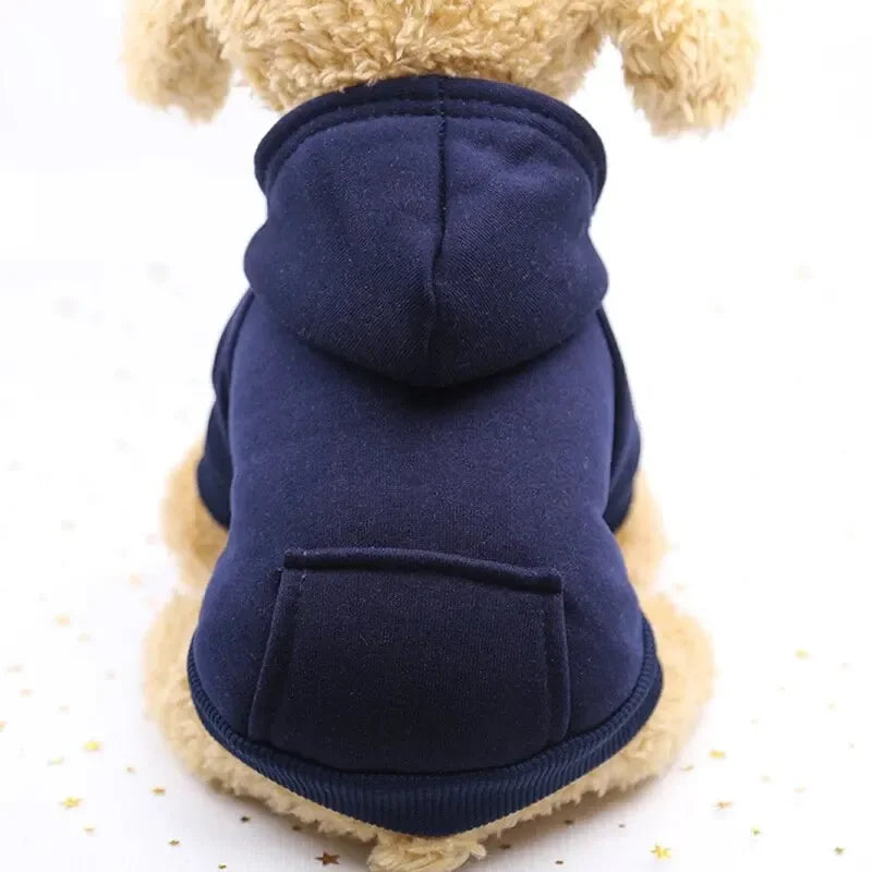 Warm Hooded Pet Sweater
