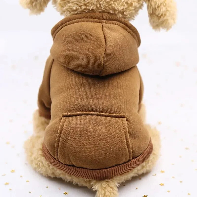 Warm Hooded Pet Sweater