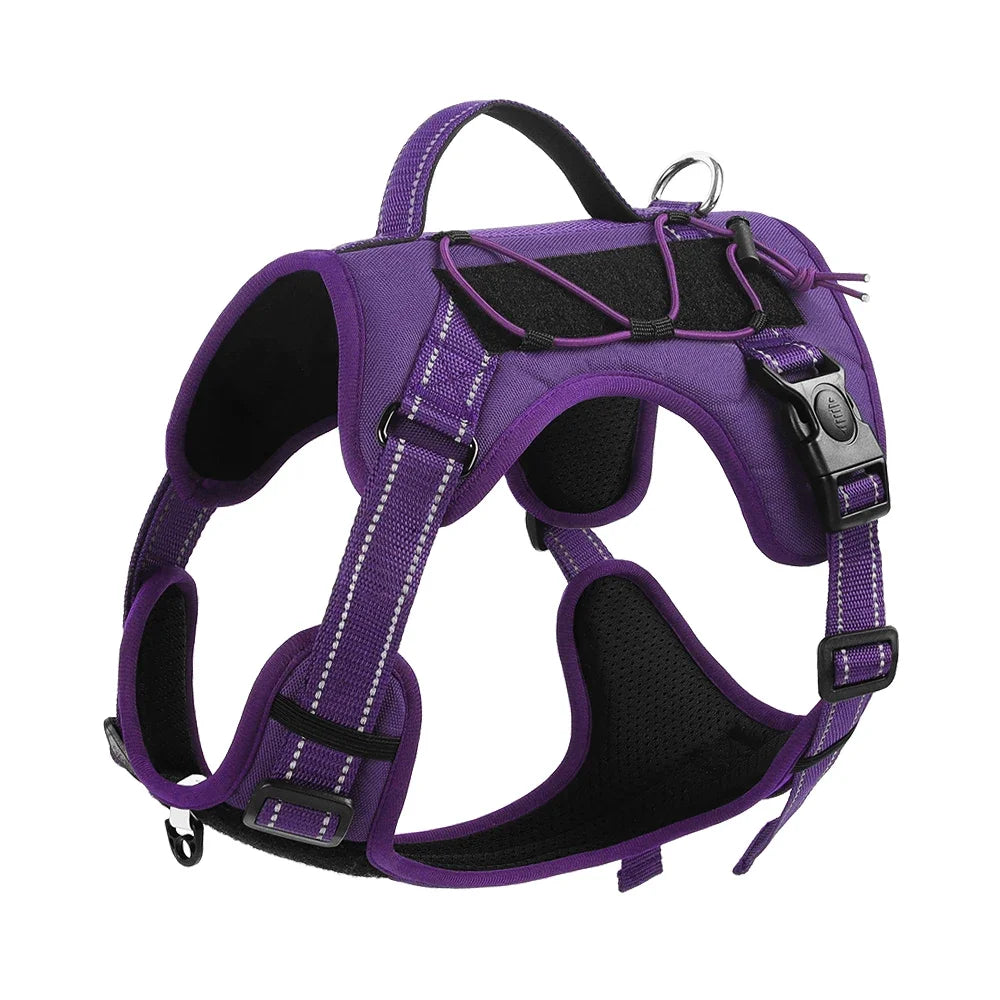 Multi Functional Nylon Reflective Pet Harness